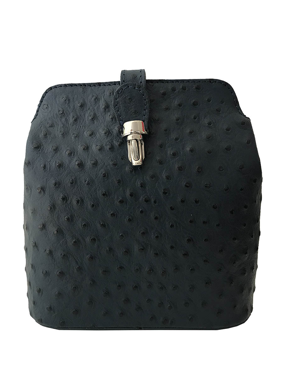 Gloria top leather messenger