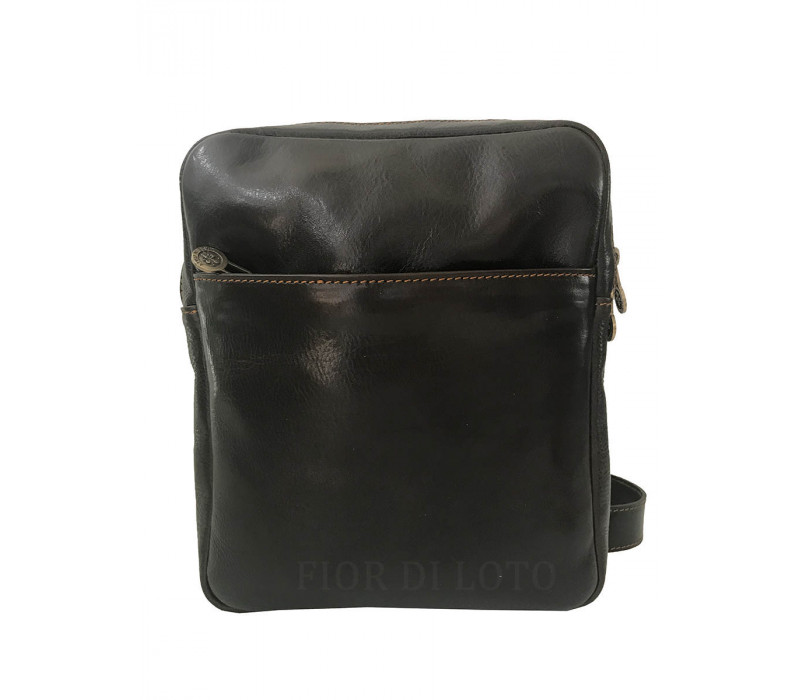 Wholesale Leather Bags Online, Messenger Bag - Leonardo