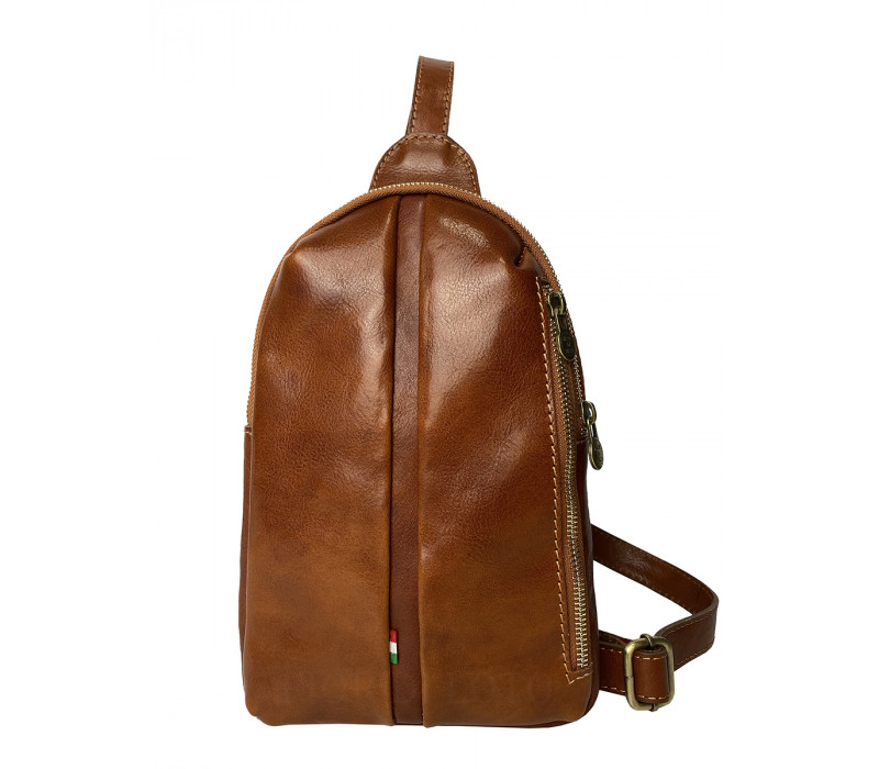 One shoulder cheap leather backpack