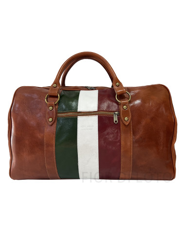 Sac de poitrine pour hommes en cuir véritable de vache marron - Come4Buy  eShop